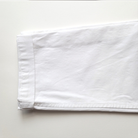 NWOT Banana Republic City Chino White Ankle Pants, Size 6 - Picture 6 of 10